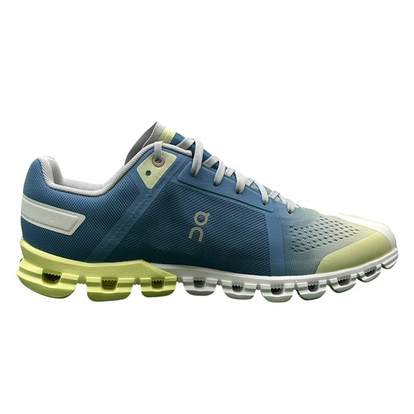 Men's 8.5 M - On Cloud Cloudflow Shoes Blue Green Running Shoes Niagara Meadow - Picture 4 of 7